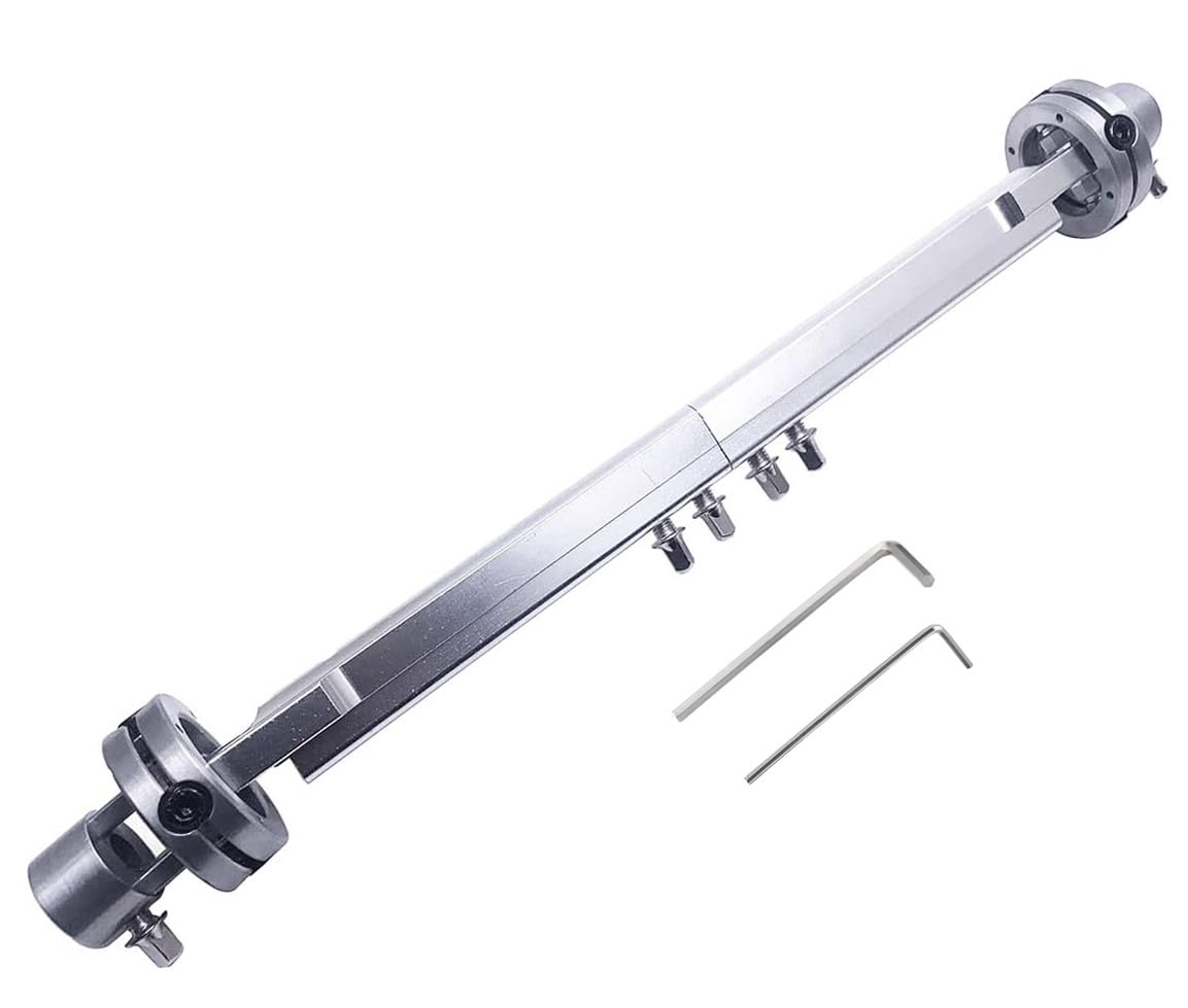 Jiayouy Double Bass Drum Foot Pedal Drive Shaft for Percussion Instrument Parts 10mm Linkage Rod : Musical Instruments