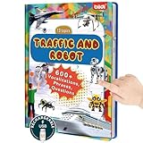 Picture of biidi English Talking Book,Interactive Word Sound Book Toddler 3-5,Sensory Autism Toy,Educational Learning Travel Toys for Boys Girls Birthday Gift for 3 4 5 6 Year Old Kids,with 13 Topics,600+ Sounds