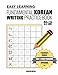 Easy Learning Fundamental Korean Writing Practice Book