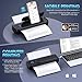 Inkless Portable Printer Wireless for Travel, Thermal Paper Support A4&A5, 8.5