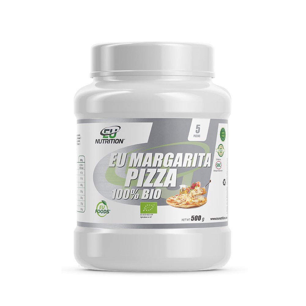 Eu NutritionEU Margarita 100% Bio Pizza, 500 G - Multicoloured, 500 g