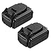 Replacement Dewalt 20v 5.6 Ah Battery for DEWALT DCB204 DCB205 DCB206 DCB205-2 DCB200 DCB180 DCD985B DCD771C2 DCS355D1 DCD790B 2-Pack