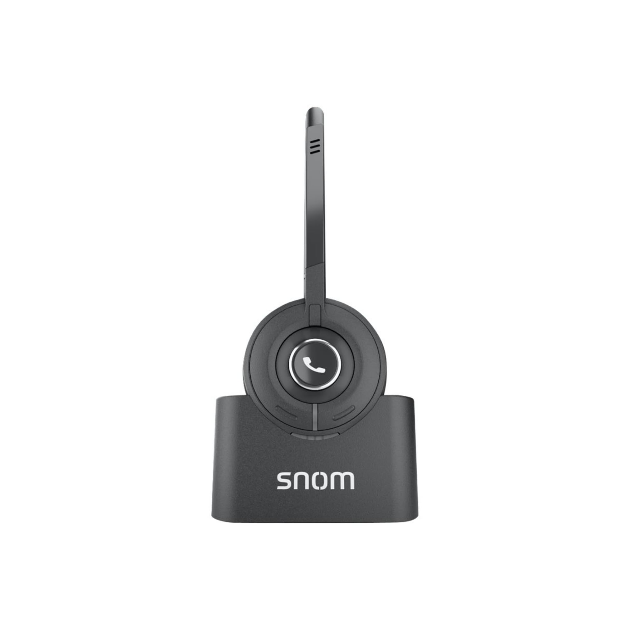 Snom A190 DECT zestaw słuchawkowy, dźwięk HD, redukcja szumów, telefon wolnostojący lub tryb parowany na telefon z obsługą DECT, obsługa telefonu/roamingu w konfiguracji multicell, zasięg do 300 m,