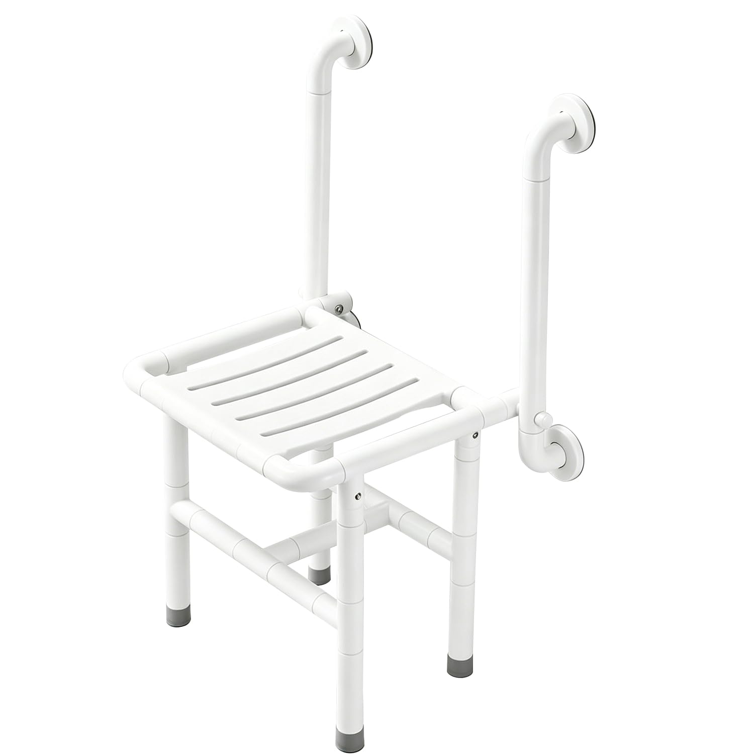 XQKXHZ Folding Shower Seat Wall Mounted Bathroom Shower Chair