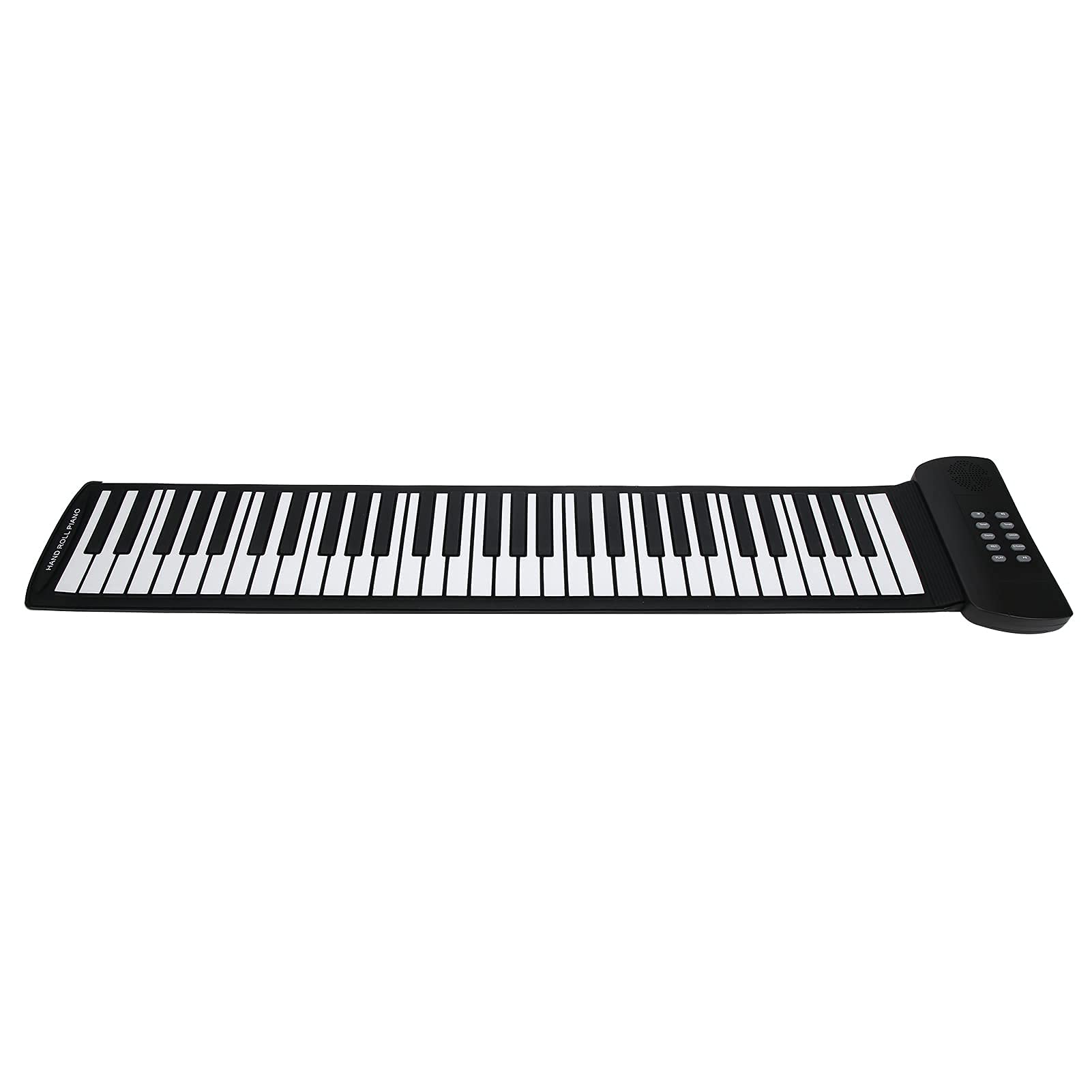 Hand Roll Piano, 61 Tasten Faltbares Silikon Roll Up Piano Wiederaufladbares Elektrisches Keyboard Musikinstrument mit Aufnahmefunktion