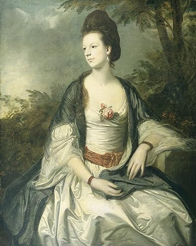 Peinture Abstraite Portrait Joshua Reynolds pour Sublimer la Décoration de Votre Chambre 60x90