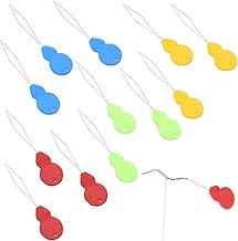 12 Pieces Needle Threader Plastic Needle Threader Sewing Machine Threader Needle Threader for Sewing and Crafts