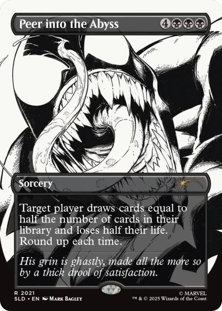 Magic the Gathering Secret Lair x Marvel's Spider-Man: Venom