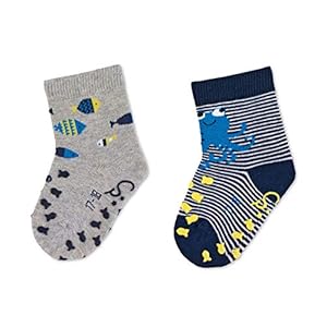 Sterntaler ABS-Krabbelsöckchen DP Fische baby-jongens Sokken