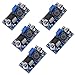 Yizhet 5 Stücke DC bis DC Buck Converter 3,0-40V bis 1,5-35V Stromversorgung Step Modul Step down Buck Converter Modul Abwärtswandler, Einstellbares Netzteil Abwärtsmodul