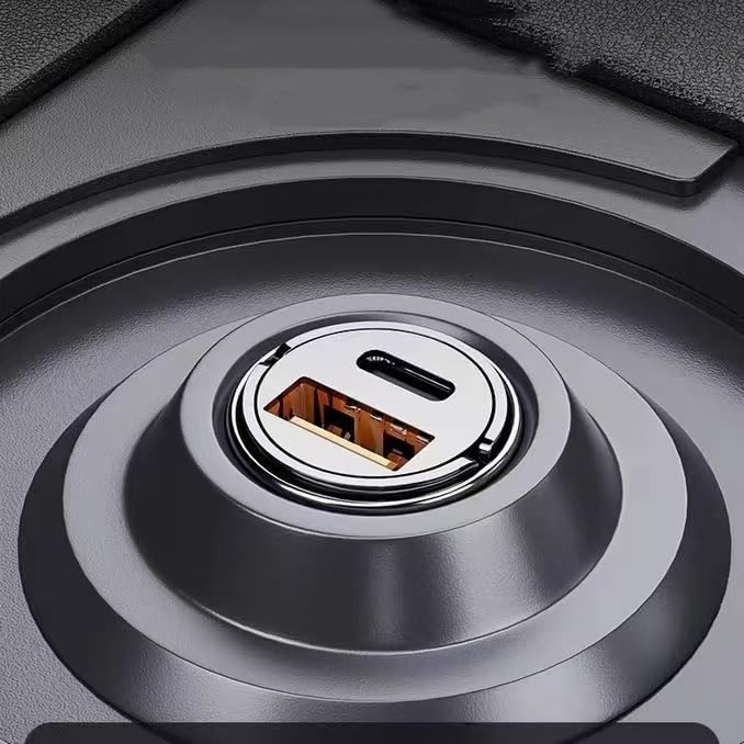 100 W PD ładowarka samochodowa typu C szybkie ładowanie QC3.0 Dual USB do Huawei Xiaomi Samsung, szybkie ładowanie, USB, mini ładowarka