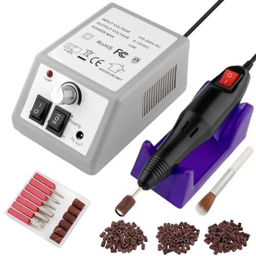 Kit Profesional de Taladro Eléctrico para Uñas con 156 Piezas miniatura 1