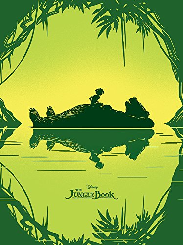 Toile Disney Le Livre de la Jungle cadeau original anniversaire enfant tableau 60x80