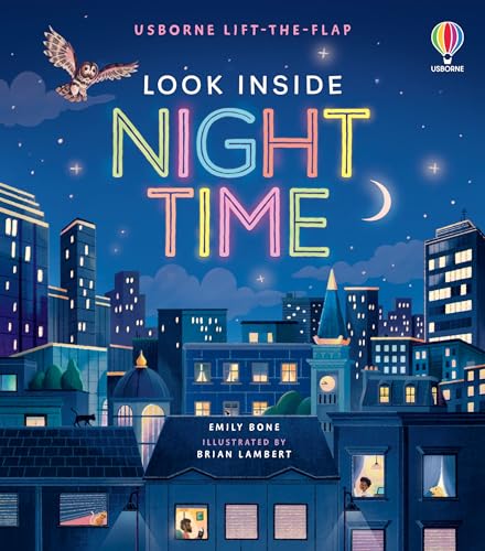 Usborne Publishing Ltd Usborne Look Inside Night Time.