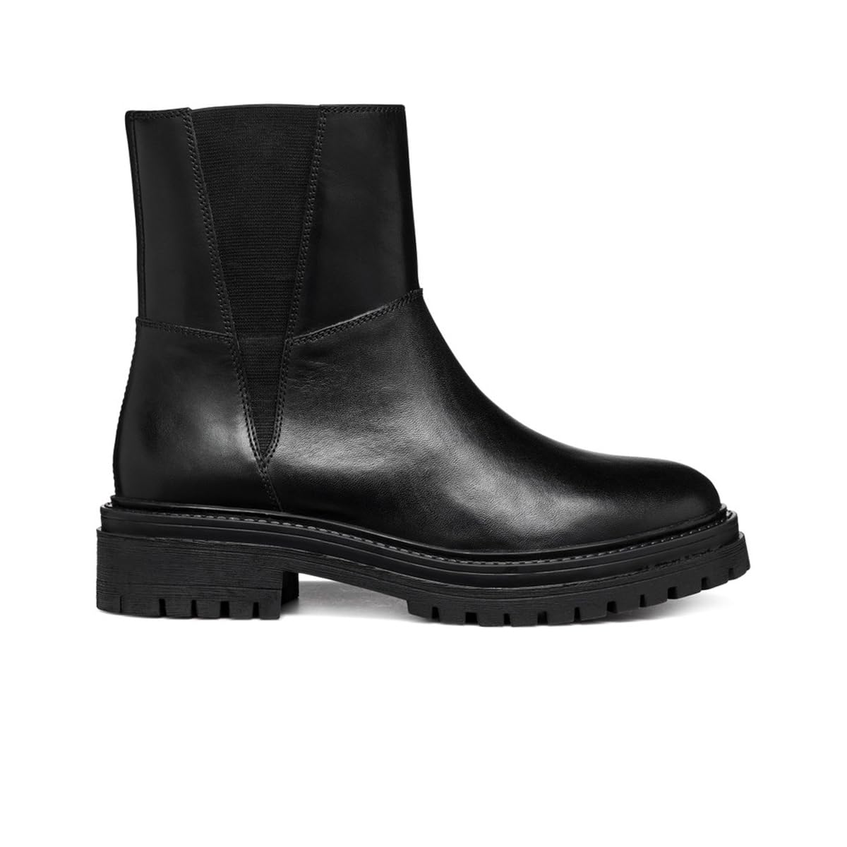 Geox Women's D Iridea CAnkle Boot, black, 7.5 UK