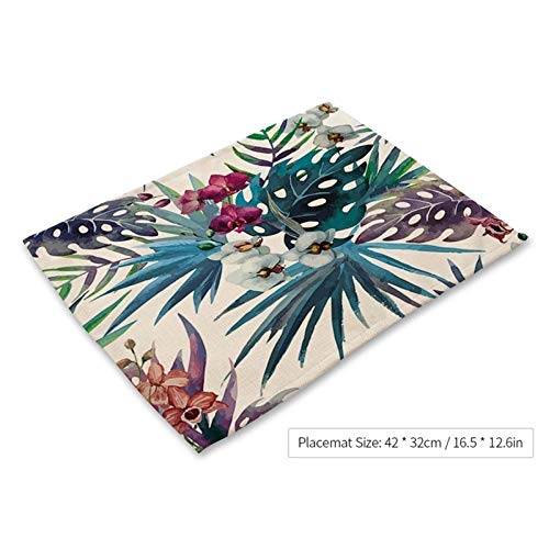 Tapis de table en polyester haut de gamme et dessous de verre - 3