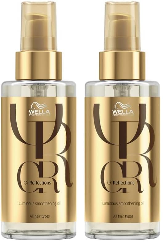 Wella Professionals Oil Reflections Luminous Smoothening Hair Oil | 100 ml | Non-Sticky Hair Treatment | Avocado & Macadamia Seed Oils | For a Glossy Hair Shine (Pack of 2)-image-30