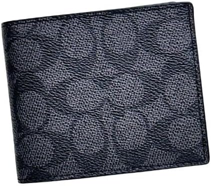 コーチ 財布 メンズ COACH 折り財布 シグネチャー ID ビルフォールド