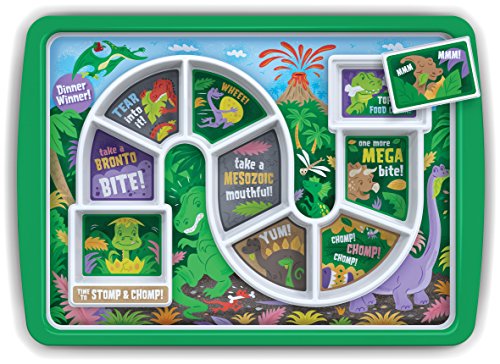 Kinder-Tablett fürs Abendessen, Melamin, Mehrfarbig, 30 x 21.2 x 2.5 cm