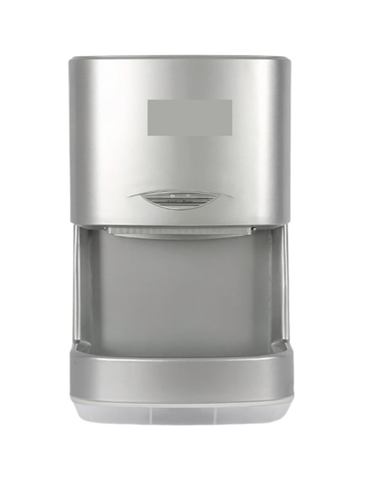 Secador de manos eléctrico for inodoro, Sensor infrarrojo, secador automático, interruptor de aire caliente for baño, instalación sin perforaciones Montaje en pared comercial(SilverA)