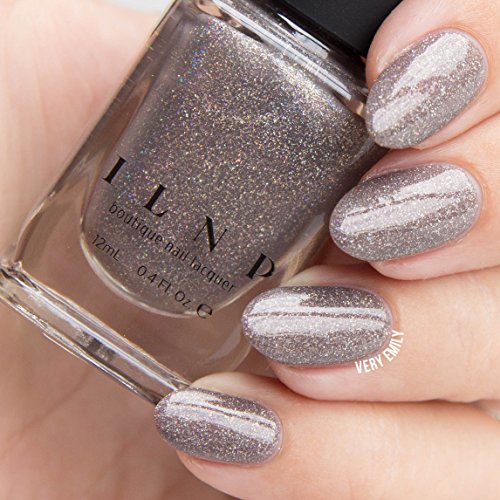 Image of ILNP Central Station - Neutral Brown Holographic Sheer Jelly Nail Polish