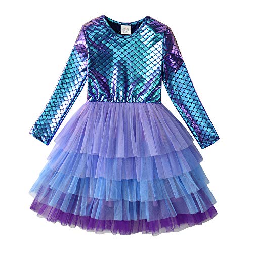 Image of VIKITA Girls Dresses Summer Sleeveless Party Frock for 1 to 8 Years Girls