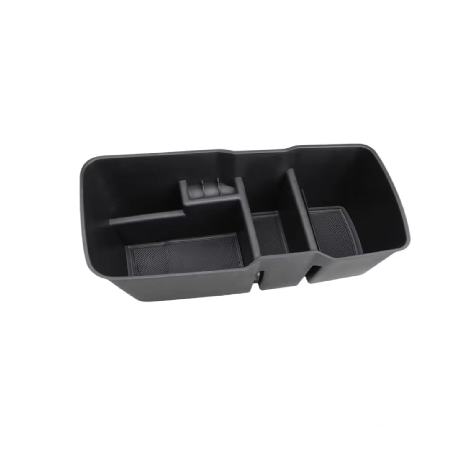 CAQRBCX Car Armrest Divider Tray Compatible With Kia For EV6 2023-2025 1 Pcs Center Console Lower Organizer Tray ABS Armrest Bottom Storage Box
