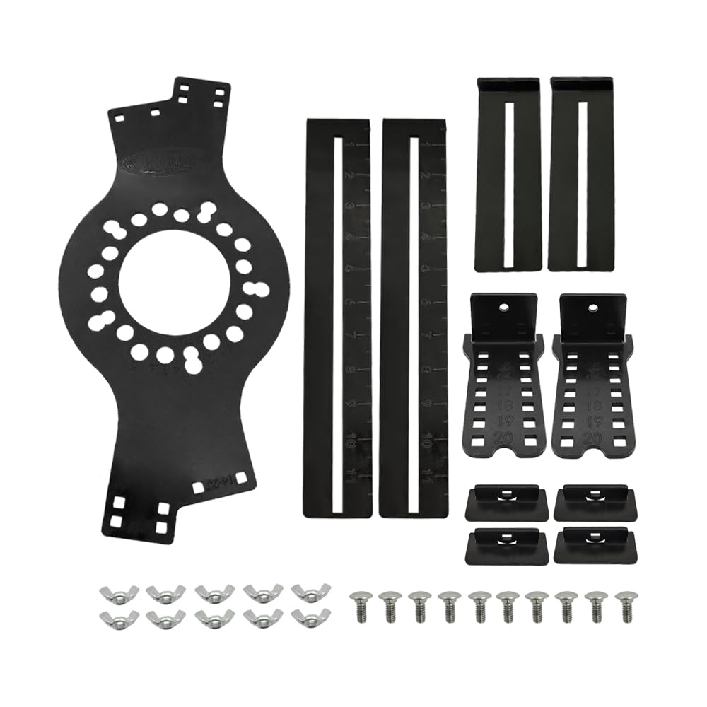 Lizixny Wheel Fitment Tool, Tire/Rim Fit Size Measuring Mockup Tool for 14