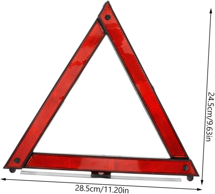 5pcs Foldable Reflective Warning Triangle Safety Sign for Cars Trucks Emergencies