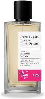 Perfume Thipos Feminino Doce Nº 122 100ml - Notas de Algodão-Doce, Baunilha e Caramelo - Fragrância Marcante e Duradoura