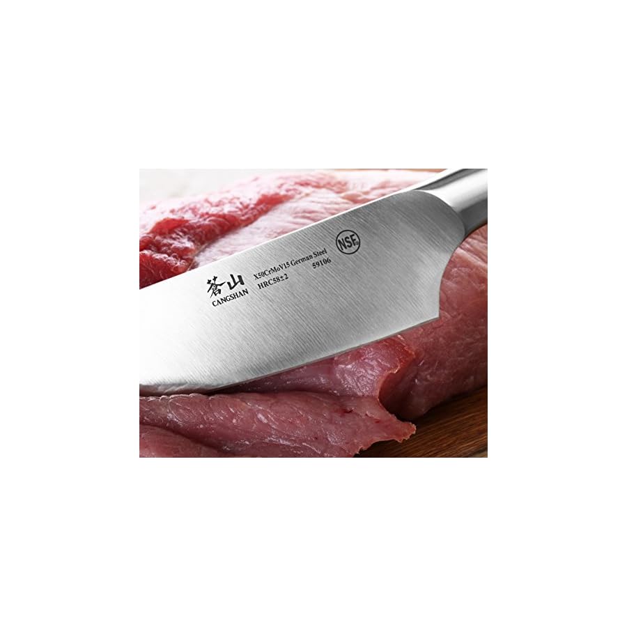 Cangshan-N-Series-59106-German-Steel-Forged-Chefs-Knife-8-Inch Cangshan N Series 59106 German Steel Forged Chef's Knife, 8-Inch