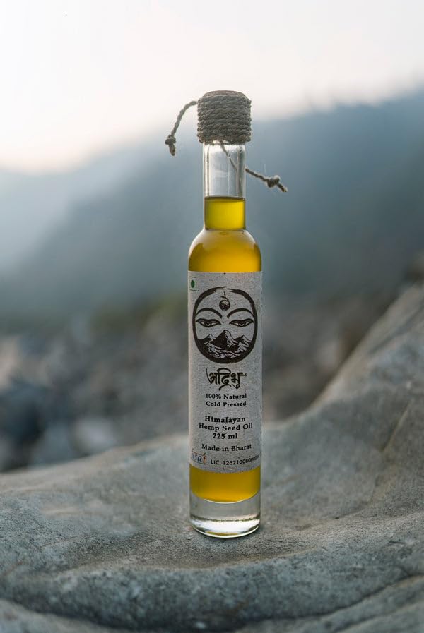 Adribhu Native Himalayan Hemp Seed Oil | Virgin and Cold Pressed Oil Made with Finest Seeds (225ml) (B0CT5SD2Y3) Amazon Price History, Amazon Price Tracker