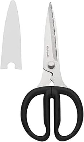 KitchenAid Tijeras universales multiusos, 8.27 pulgadas, color negro