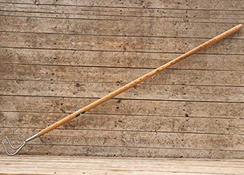 Greenman Extra Long Ash Handled (54") Cultivator Lawn Tiller Stainless Steel 160cm (63"), 160cm (63") x 10cm (4") - Image 2