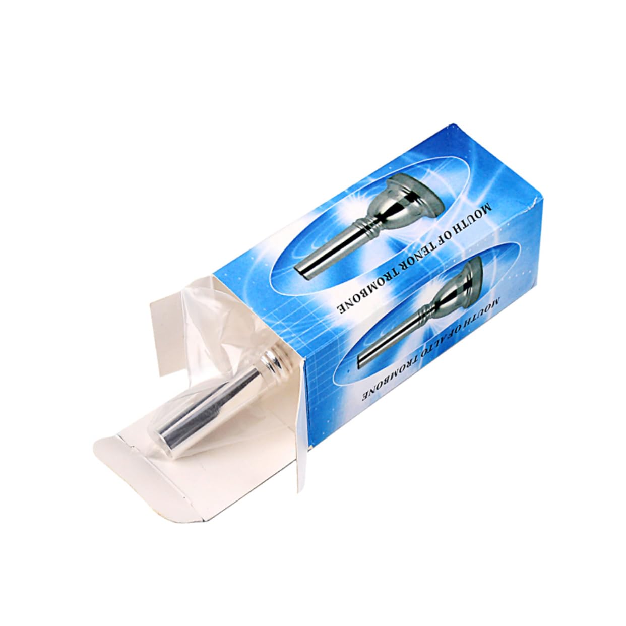 JOINPAYA C Trumpet Mouthpiece Replacement by Silver Finish Model High Register Compatibility for Professional and Amateur Players