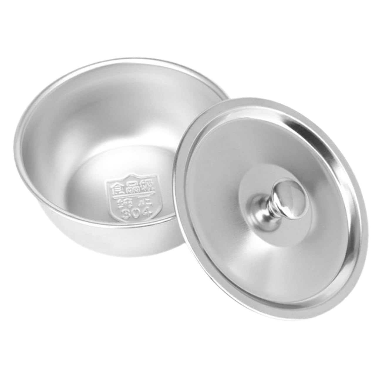 Yardwe Stainless Steel Bowl with Lid and Feeding Bowl for Home and Kindergarten Versatile for Meals Soups and Food for Boys