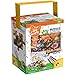 Liscianigiochi-44 Gatti 44 Cats Rock Puzzle in a Tub Mini, Multicolore, 60 Pezzi, 76598