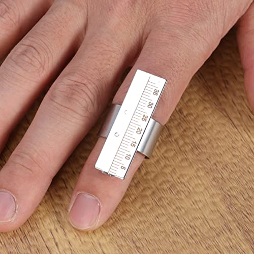 1Pc Endodontic Measuring Ring Endo Measuring Ring File Finger Ruler Endodontic File Ruler Stainless Steel Ring Ruler Dentist Instruments #TOP7