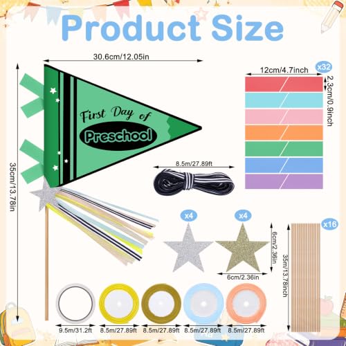 Banderines de regreso a clases ReliThick para decorar aulas y sesiones fotográficas 2