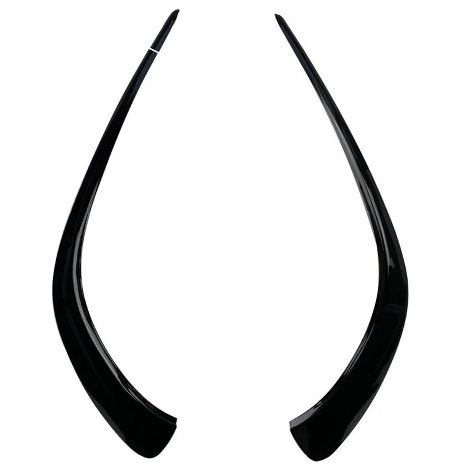 Dzsyinglongsm Gloss Black Car Front Spoilers For Mercedes For Benz Cla Cl C118 Cla180 Cla200 2020 To Up Front Bumper Air Vent Cover Trim Splitter Spoiler By Front Bumper Spoiler(Gloss Black)