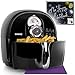 Price comparison product image Duronic Air Fryer AF1 /B BLACK| Oil-Free & Low-Fat Healthy Cooking | Mini Oven | 1500W | 4.5L | Timer Function | Adjustable Temperature | Fry Chips, Chicken, Tasty Nutritious Meals | Free Recipe Book