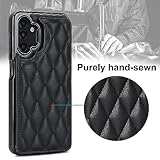 Asuwish Phone Case for Samsung Galaxy A13 4G/5G Wallet Cover with Tempered Glass Screen Protector and Leather RFID Card Holder Stand Cell Accessories A04s M13 G5 A 13 LTE 13A 2022 Women Men Black - Image 6