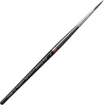 da Vinci Series 70 Miniature Maestro Kolinsky Red Sable, Round, Extra Pointed and Long, Size 4 ...