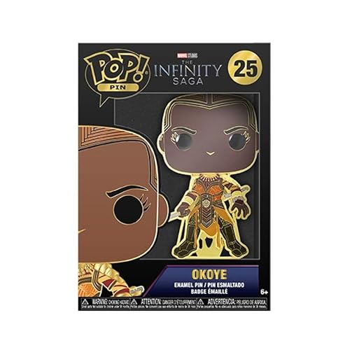 Marvel Infinity Saga Pin Pin' Pop! Émaillé Okoye 10 Cm - vue 3