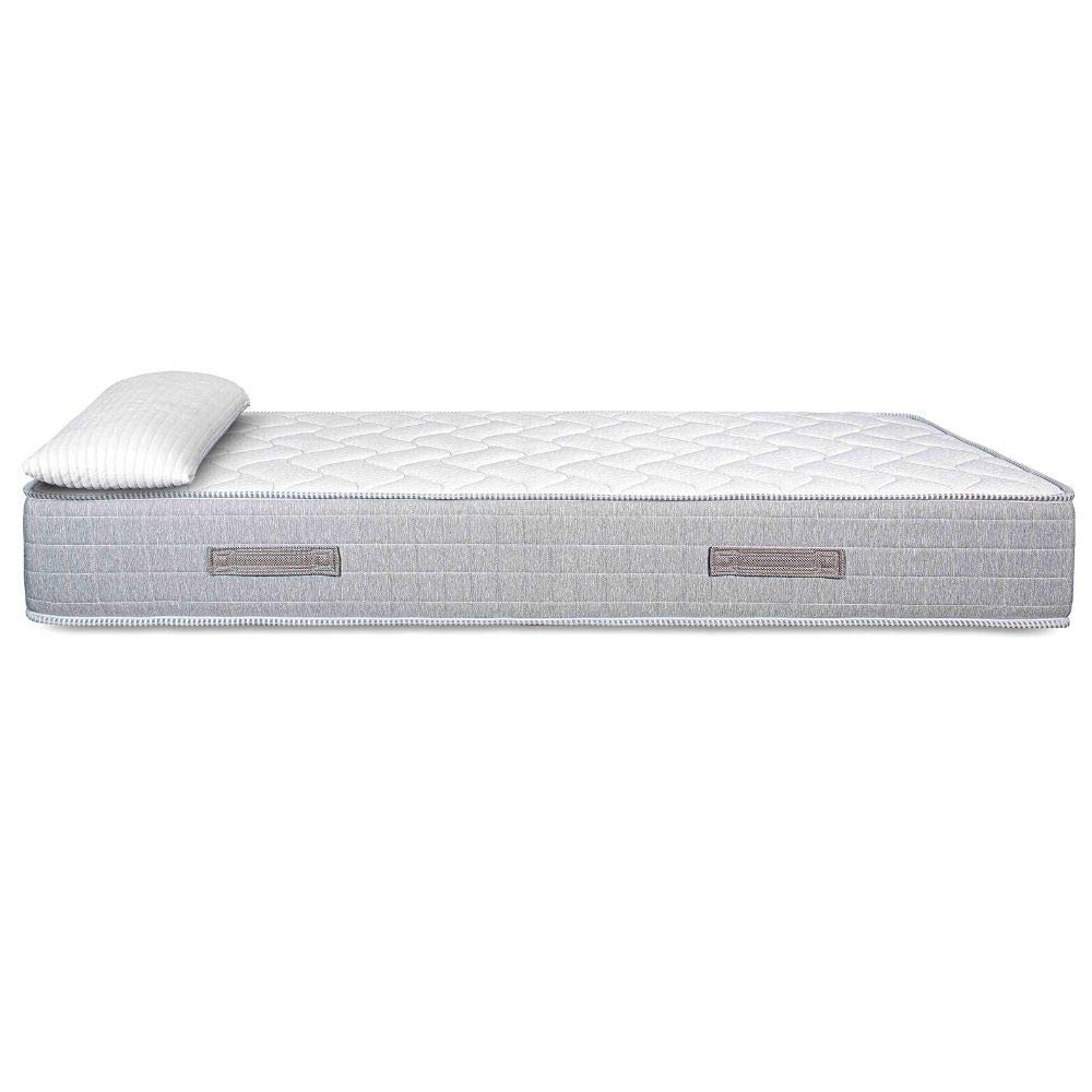 EVERGREENWEB Materasso Singolo 85x195 in Waterfoam Alto 25 cm con CUSCINO Memory Foam GRATIS, Ortopedico con DISPOSITIVO MEDICO, Rivestimento Effetto MASSAGIANTE tessuto Antiacaro, per Reti e Letti