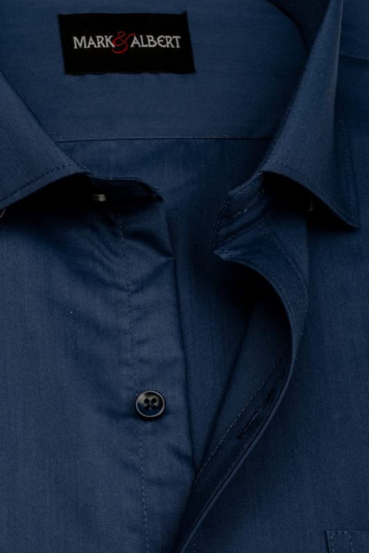 Image of MARK & ALBERT Men's Half Sleeves Regular Shirt