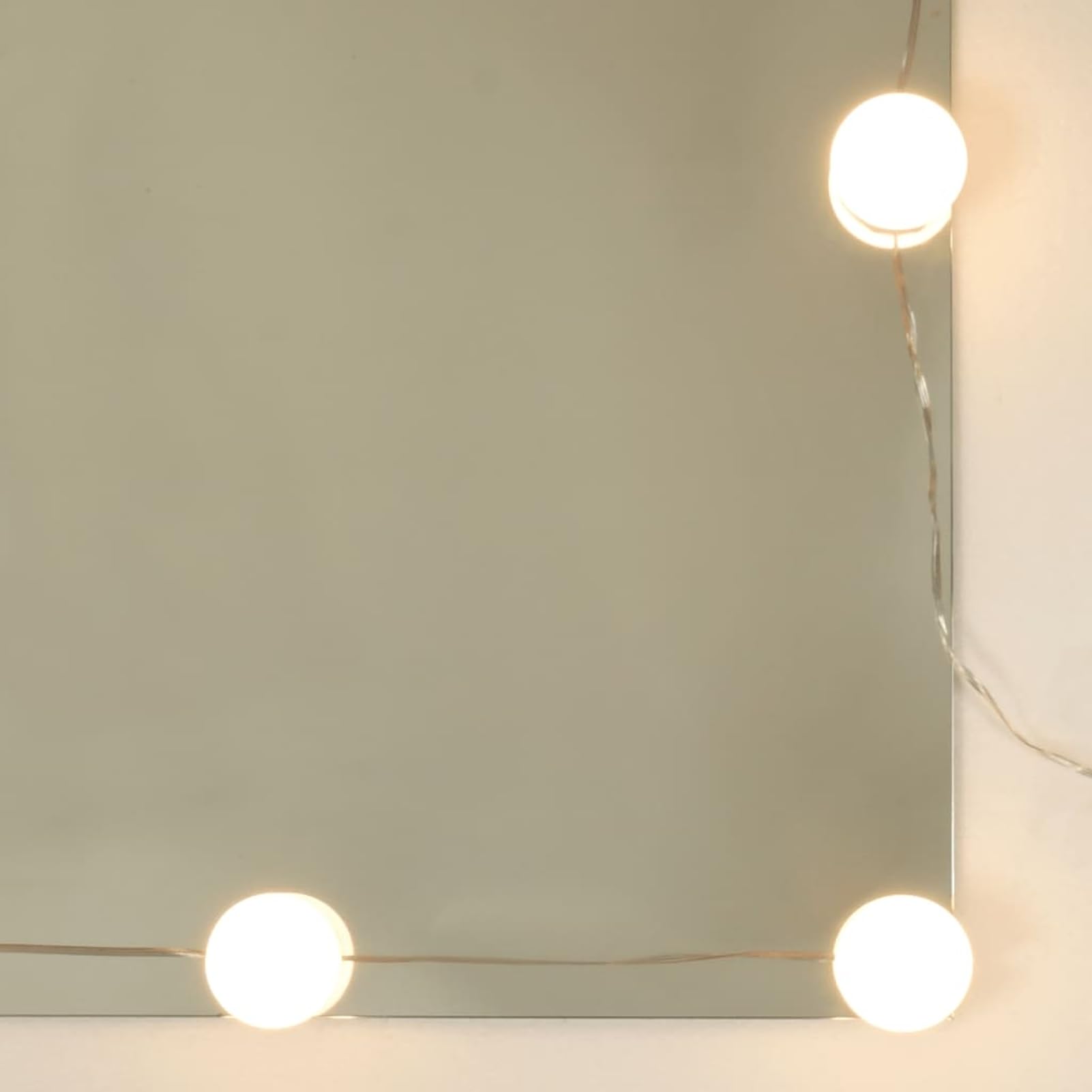 Gecheer Sonoma - Tavolo da toeletta a LED, 74,5 x 40 x 141 cm, per gli appassionati di bellezza