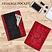 Case for Vodacom Smart Tab 8 8.0-inch Tablet Case 360 Degree Rotation Multi-Viewing Angels PU Leather Stand Folio Cover Red