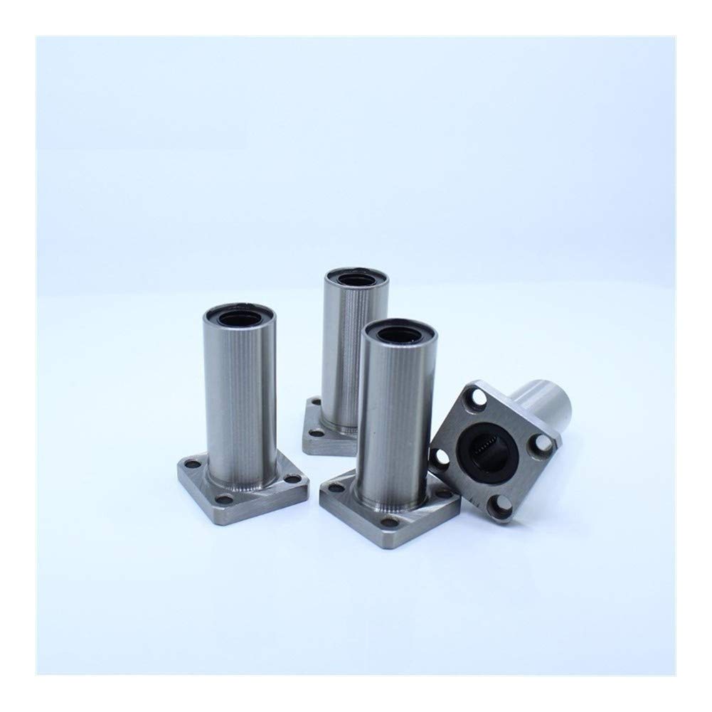 WTEPNQQDI Linear Bearing LMK12LUU LMK12 LUU Long LMK 12LUU 12MM Square Flange Type Bearings 122157 mm Ball