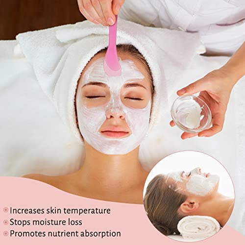 200 Sheets Facial Plastic Mask, Transparent Moisturizing Face Mask Sheets Use For Skin Care & Diy Spa Mask, Disposable Face Sheet Masks Made Of Premium Facial Cling Film, Adheres Well To The Tace. #TOP4
